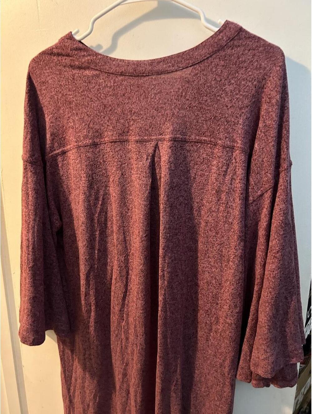 Easel Women's Purple and Burgundy Dress - Picture 6 of 8